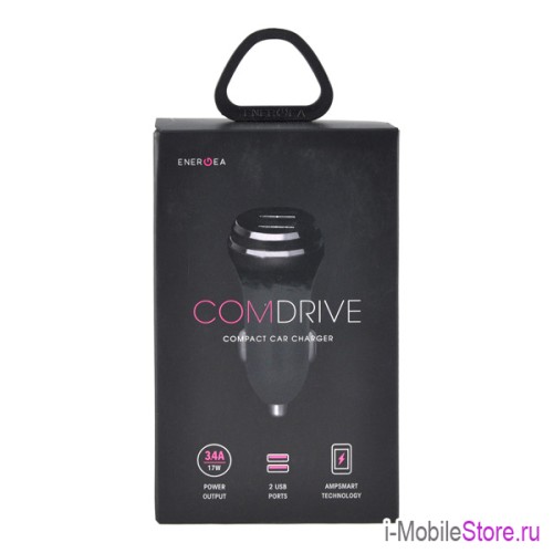 Автомобильное зарядное EnergEA Compact Drive 2-USB 3.4А