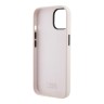 Lagerfeld для iPhone 15 чехол Liquid silicone NFT Karl Ikonik Hard Pink