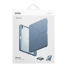 Uniq для iPad Air 13 (2024) чехол Moven Stone Blue