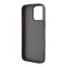 Guess для iPhone 16 Pro Max чехол GripStand PU 4G with Triangle Diamond Brown