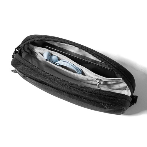 Tomtoc Travel сумка для аксессуаров Light-T12 Electronic Accessory Pouch S 1L Black