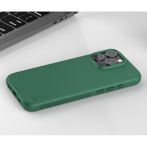 Nillkin для iPhone 16 Pro чехол Frosted Shield Pro Dark Green