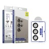 BlueO стекло для Galaxy S25+, Camera lens Armor metal 3 шт. Black
