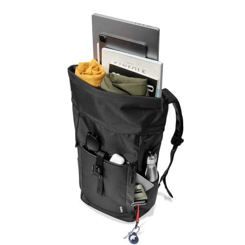 Tomtoc Travel рюкзак Navigator-T61 Rolltop Backpack 17.3" (Win)/25L-30L Black
