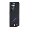 BMW для Galaxy S25 Ultra чехол M-Collection PU Texturized/Carbon Metal logo Hard Black (MagSafe)