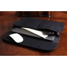 Bustha для Macbook Air/Pro 13"/14" (18/22) чехол JUMP Flap Sleeve Leather (Noir)