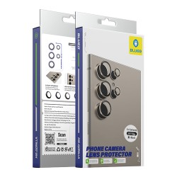 BlueO стекло для Galaxy S25 Edge, Camera lens Armor metal 2 шт. Black