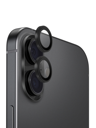 Uniq стекло для iPhone 17 OPTIX Camera Lens AluGuard Midnight Black