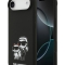 Karl Lagerfeld для iPhone Air чехол Liquid Silicone Sketch Karl & Choupette Hard Black (MagSafe)