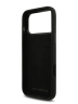 Karl Lagerfeld для iPhone 17 Pro чехол Liquid silicone NFT Choupette Metal pin & Camera Hard Black
