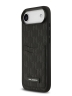 Karl Lagerfeld для iPhone Air чехол PU Saffiano Monogram with Cardslot Hard Black
