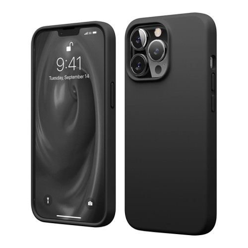 Чехол Elago Soft Silicone для iPhone 13 Pro, черный