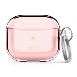 Чехол Elago Clear Hang case для AirPods 3 (2021), розовый
