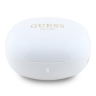 Guess Наушники TWS Bluetooth Flat with Electroplated Classic logo White