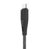 Кабель EnergEA Bazic GoCharge Type-C/USB-A 5A 100 Вт (1.2 м), черный