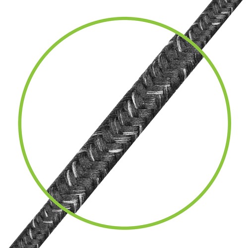 Кабель EnergEA Bazic GoCharge Type-C/USB-A 5A 100 Вт (1.2 м), черный