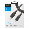 Кабель EnergEA Bazic GoCharge Type-C/USB-A 5A 100 Вт (1.2 м), черный