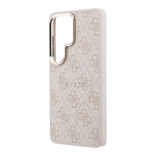 Guess для Galaxy S26 Ultra чехол PU 4G Classic metal logo &Camera Hard Pink (MagSafe)