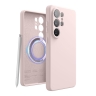 Elago для Galaxy S26 Ultra чехол Magnetic Silicone Lovely Pink (MagSafe)
