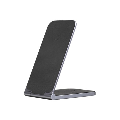 Беспроводная зарядка EnergEA MagDuo Air 2in1 для iPhone 15W +Airpods 5W, Gunmetal (magsafe)