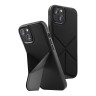 Чехол подставка Uniq Transforma для iPhone 14, черный (MagSafe)
