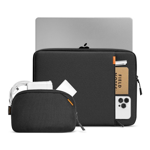 Папка Tomtoc Defender-A13 Laptop Sleeve (набор 2в1) для Macbook Pro/Air 13", черная