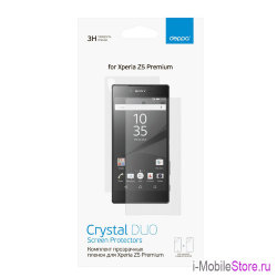 Комплект защитных пленок Deppa Crystal Duo для Sony Xperia Z5 Premium