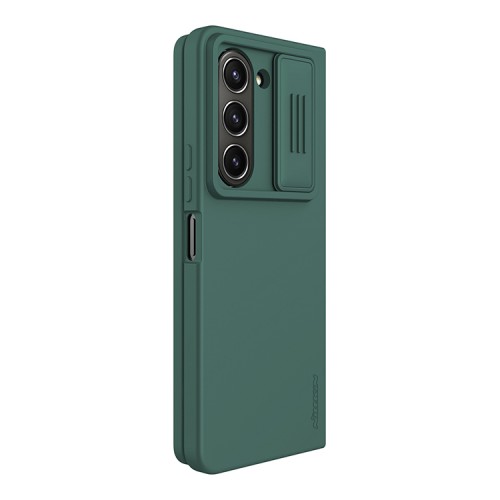 Nillkin для Samsung Galaxy Z Fold 5 5G чехол CamShield Silky Silicone Dark Green