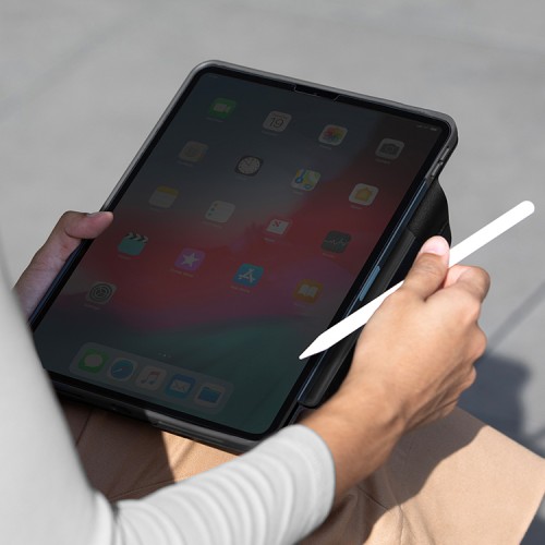 Uniq для iPad Air 13 (2024/25) чехол Ryze 360 Light Black