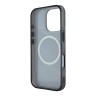 Guess для iPhone 16 Pro Max чехол PC/TPU 4G Peony Black (MagSafe)