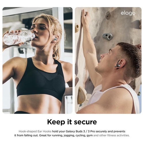 Elago для Galaxy Buds 3/3 Pro крепление EarHook White (2 шт.)