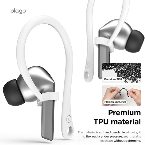 Elago для Galaxy Buds 3/3 Pro крепление EarHook White (2 шт.)