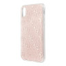 Чехол Guess 4G collection Hard Glitter для iPhone XS Max, розовый