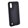 Чехол NewLevel Liquid Silicone Hard для Galaxy A01, черный