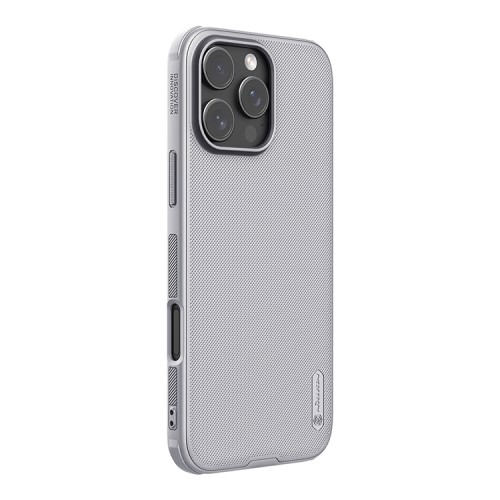 Nillkin для iPhone 16 Pro чехол Frosted Shield Pro Titanium Gray