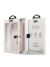 Чехол Karl Lagerfeld Liquid silicone Karl's Head для iPhone 12 Pro Max, розовый