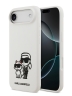 Karl Lagerfeld для iPhone Air чехол Liquid Silicone Sketch Karl & Choupette Hard White (MagSafe)