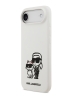 Karl Lagerfeld для iPhone Air чехол Liquid Silicone Sketch Karl & Choupette Hard White (MagSafe)