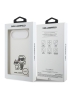 Karl Lagerfeld для iPhone Air чехол Liquid Silicone Sketch Karl & Choupette Hard White (MagSafe)