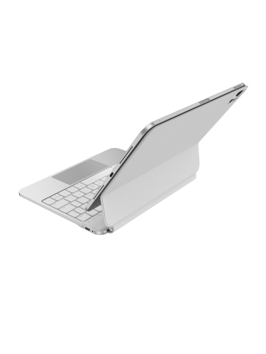 Uniq беспроводная клавиатура VENNO Pro (англ.раскладка) Magnetic keyboard iPad Air 11 (2024/25) White