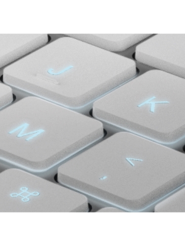 Uniq беспроводная клавиатура VENNO Pro (англ.раскладка) Magnetic keyboard iPad Air 11 (2024/25) White