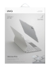 Uniq беспроводная клавиатура VENNO Pro (англ.раскладка) Magnetic keyboard iPad Air 11 (2024/25) White