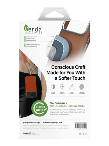 Uniq для iPhone Air чехол Lyden Clay (Magsafe)