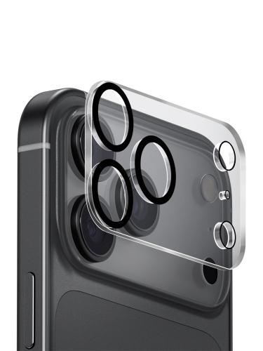 Uniq стекло для iPhone 17 Pro OPTIX Camera Lens ClearShield FrameGuard Clear