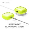 Чехол Elago Clear Hang case для AirPods 3 (2021), Neon Yellow