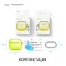 Чехол Elago Clear Hang case для AirPods 3 (2021), Neon Yellow