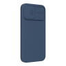 Чехол Nillkin CamShield Silky Magnetic Silicone для iPhone 13 Pro Max, синий