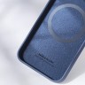 Чехол Nillkin CamShield Silky Magnetic Silicone для iPhone 13 Pro Max, синий