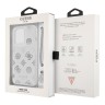 Чехол Guess Peony Hard Transparent +Silver hand chain для iPhone 13 Pro Max, серебристый