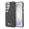 Guess для Galaxy S26 Ultra чехол PU 4G Script metal logo & Camera Hard Black (MagSafe)